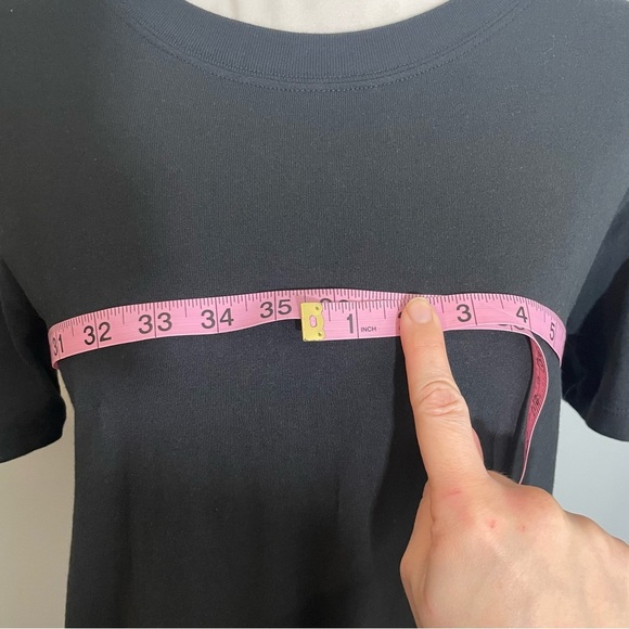 NWT MADEWELL Tina T-Shirt Dress Mini Short Sleeve Crewneck Solid Black New - Picture 6 of 7